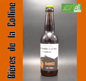 bière ambrée bio de vézelay