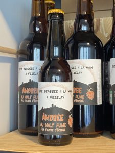 bière ambrée bio au malt fumé de vézelay